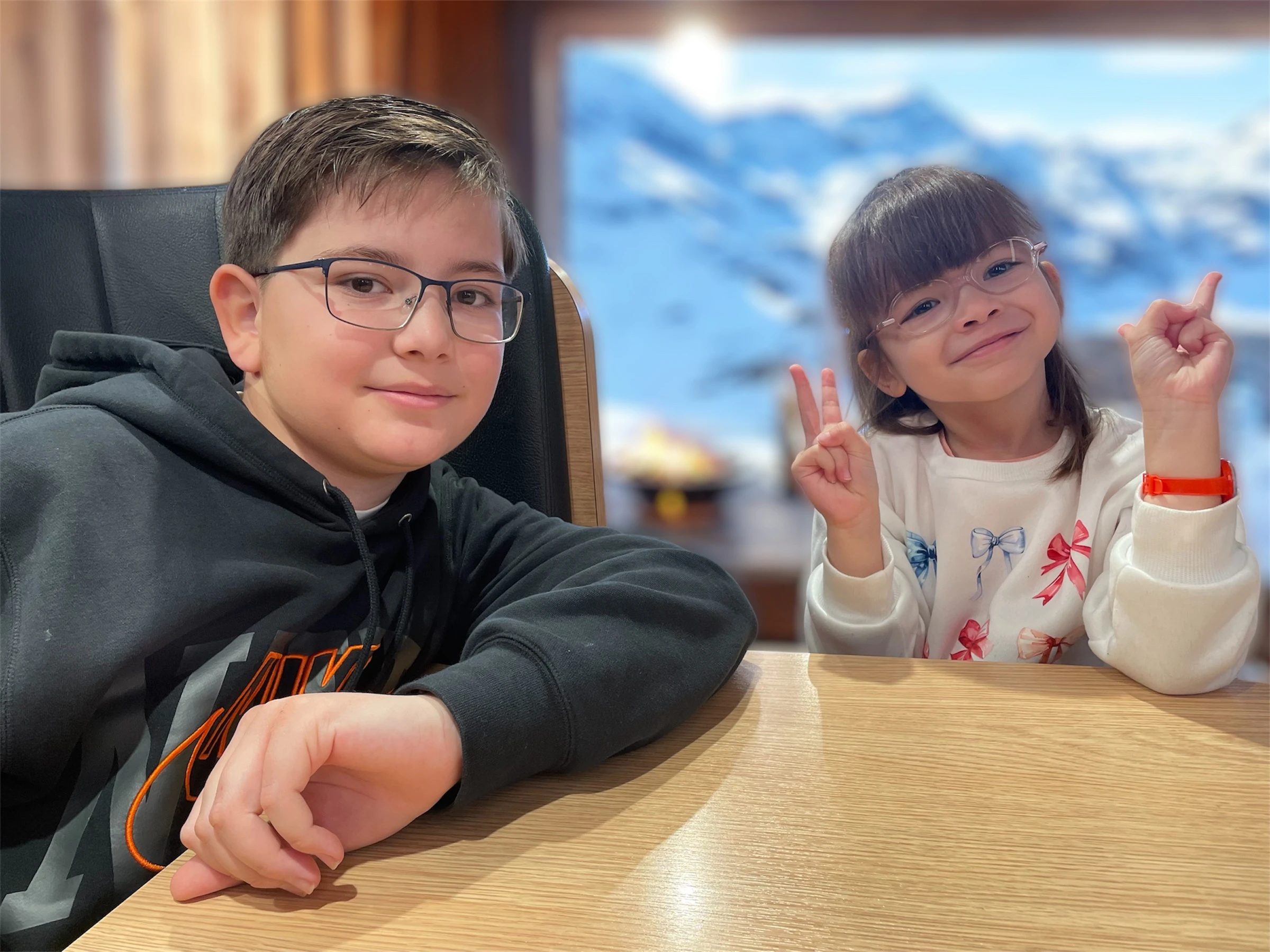 phot de Lana et Nathan